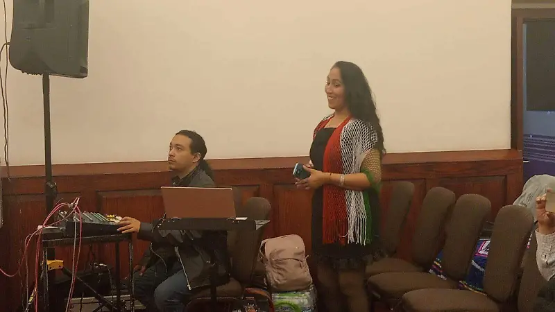 Isabel Nallely Figueroa Caso, directora del coro concierto